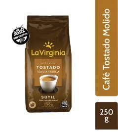 CAFE LA VIRGINIA TOST. SUTIL 250GR.